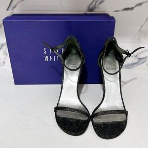 Stuart Weitzman | Nudistsong Strap Sandal (Multi Iris Glitter)